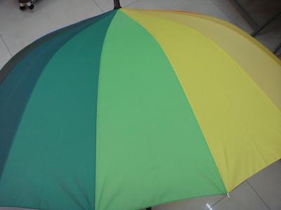 Boutique green and yellow classic series umbrella advertising umbrella