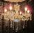 European upscale crystal chandelier glass chandelier lamp bedroom living room study simple European restaurant lighting