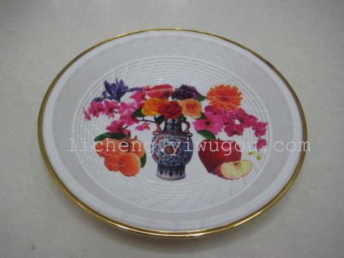 Plastic Fruit Plate Plastic Tray Transparent Plate Candy Plate