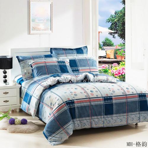 Snow Pigeon Home Textile Fashion Four-Piece Bedding Set Factory Direct Sales