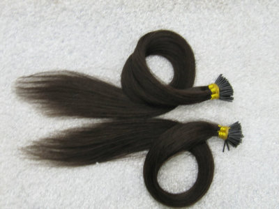 Rod received 100% human hair received 0.5g/ bundle of natural color