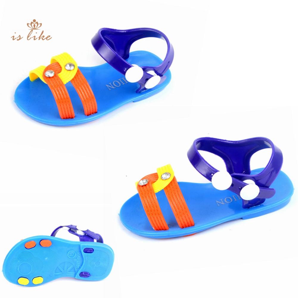 订单时尚 正品 新款宜思莱克水晶鞋 （小童中童女鞋）水晶凉鞋