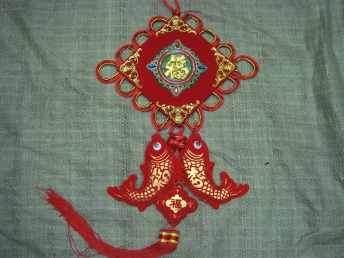 25 fu zhongfu hanging fish chinese knot festive supplies new year supplies decorations festive supplies