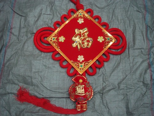 30 single-line board blessing hanging sachet chinese knot festive supplies chinese knot
