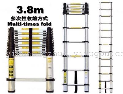 New hot aluminum ladders ladders telescopic ladder multi-standard high household ladder