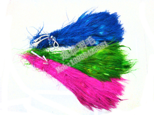 [Factory Direct Sales] Various Feathers， DIY Feathers， Peacock Tail， Peacock Fur， Peacock Eyes， Multi-Color Optional