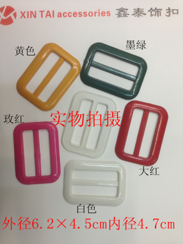 nylon three-gear buckle japanese buckle inner diameter 2.5-5cm， clothing diy accessories