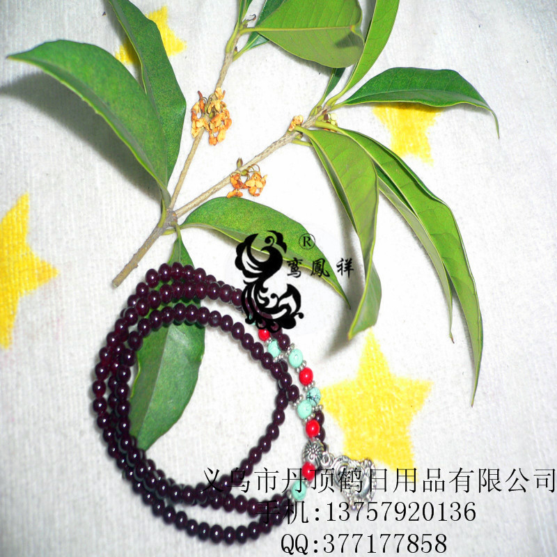 水晶手链批发 5-6MM石榴石 玛瑙 碧玺饰品手链批发