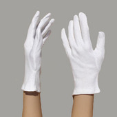 pure White Cotton Wool Gloves★Driver Gloves★Work Gloves★Etiquette Gloves★Cotton Gloves