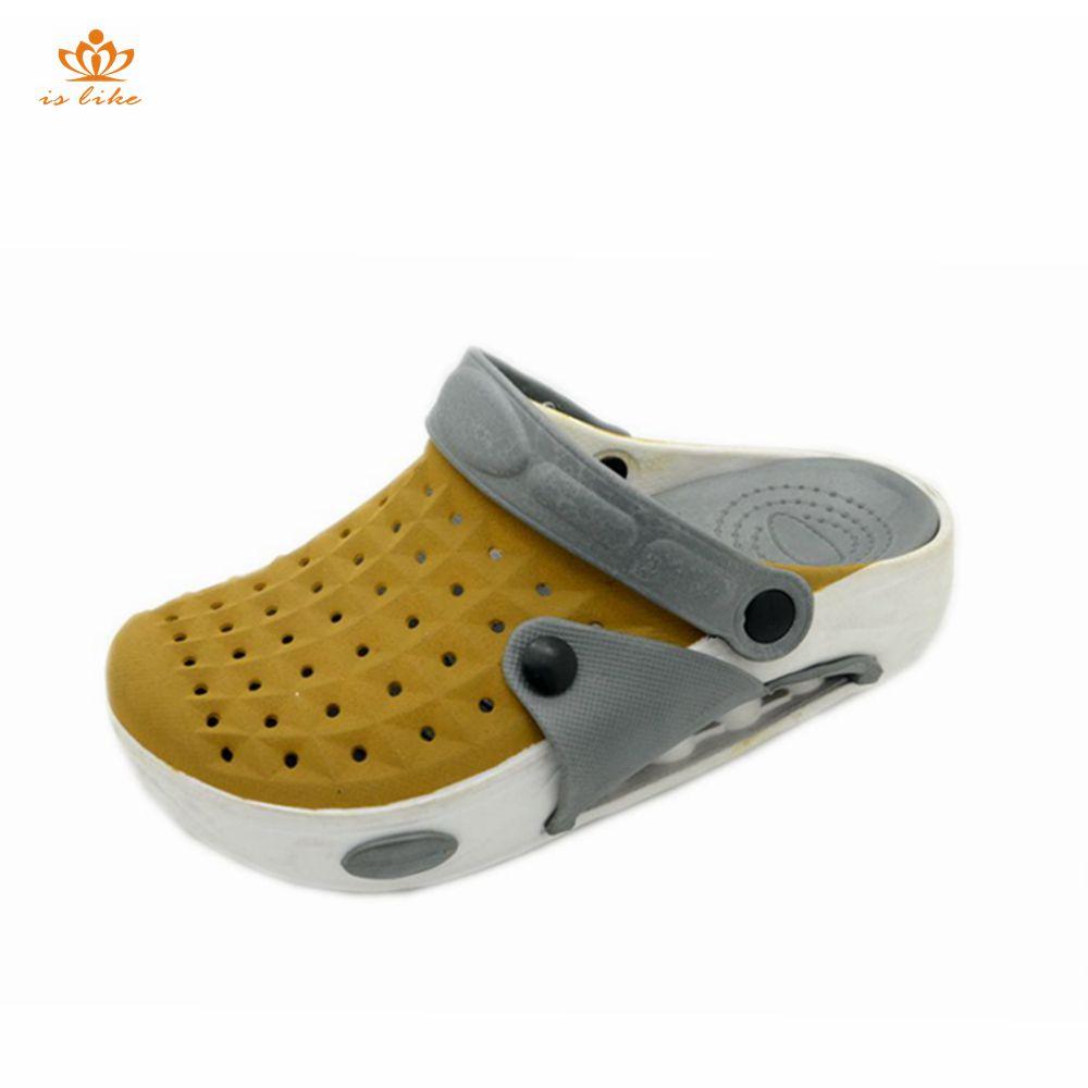 订单时尚正品高弹性洞洞鞋 花园鞋 男鞋