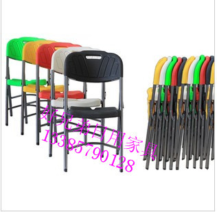 outdoor folding stool folding bench folding chair plastic stool small round stool fashionable and convenient