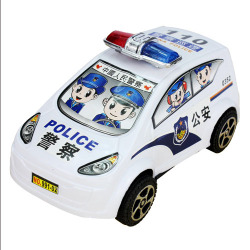 小警车 卡通警车盼盼2元玩具