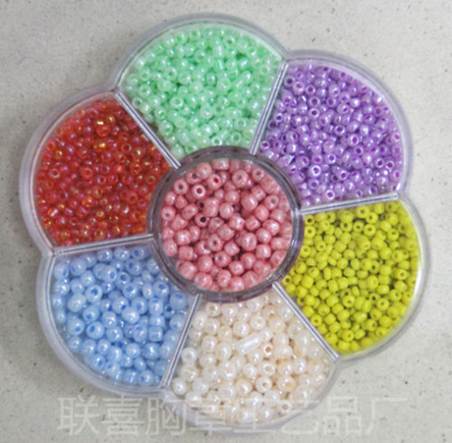 diy string beads material loose round beads acrylic beads