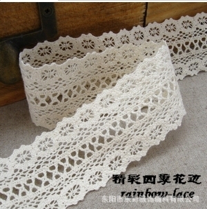 lace， cotton lace， all-cotton edge