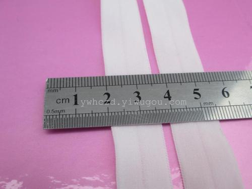 huacheng spot 1.5cm spandex white matte bag elastic band spandex large elastic edging
