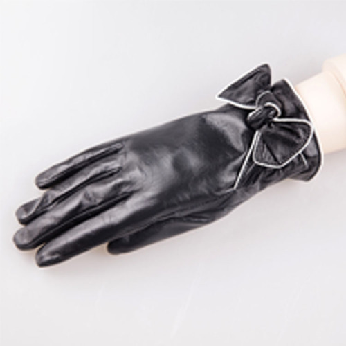 Tiger King Autumn and Winter Touch Screen Warm Fashion Genuine Leather Women‘s Gloves，，