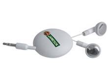 Js - 4567 telescopic earphone round telescopic earphone