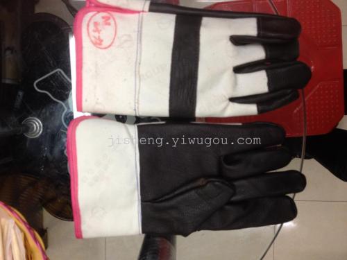 Export Double a One-Layer Leather Arc-Welder‘s Gloves 