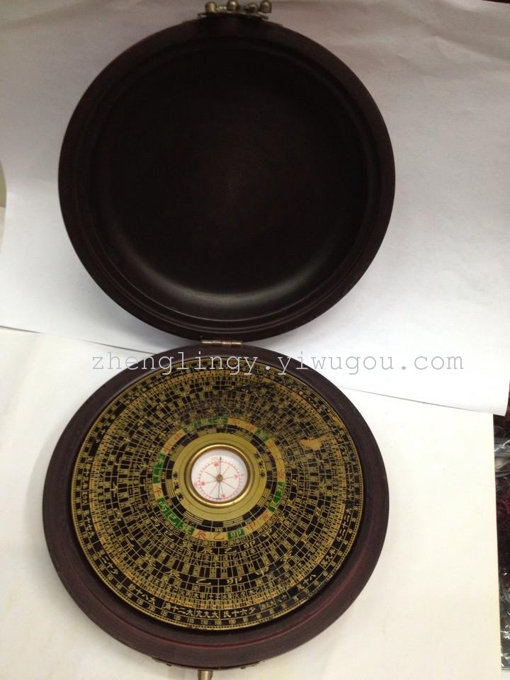 鑫玉堂  大圆仿古风水罗盘  罗经 罗经仪 指南针 风水用品