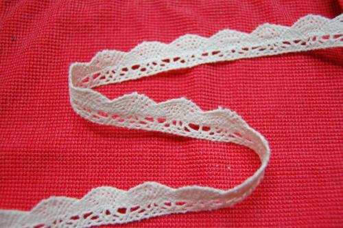 1.6cm Cotton Thread Fan-Shaped Lace Oversleeve/Pillow/DIY Accessories