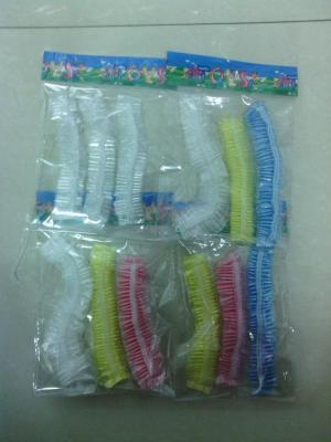 Factory direct packaging strips 3 shower Cap