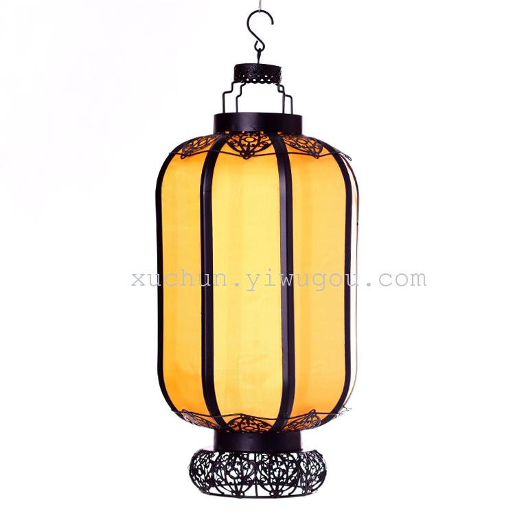 淘宝专供厂家直销纸灯笼仿古灯笼绸布钢丝灯园灯手工制作