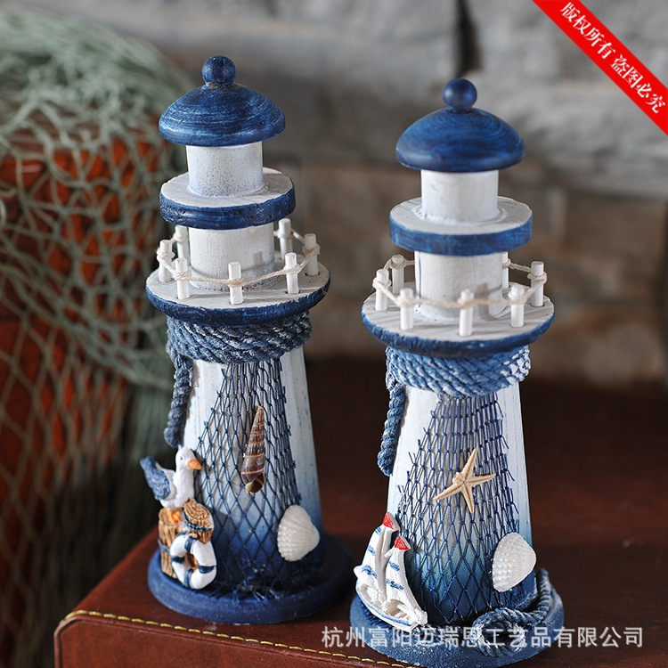 灯塔木制品 地中海风格 木雕 工艺品 MA16029-20A