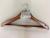 Boutique clothes hanger factory direct 93 tinted square toothed exported a lot