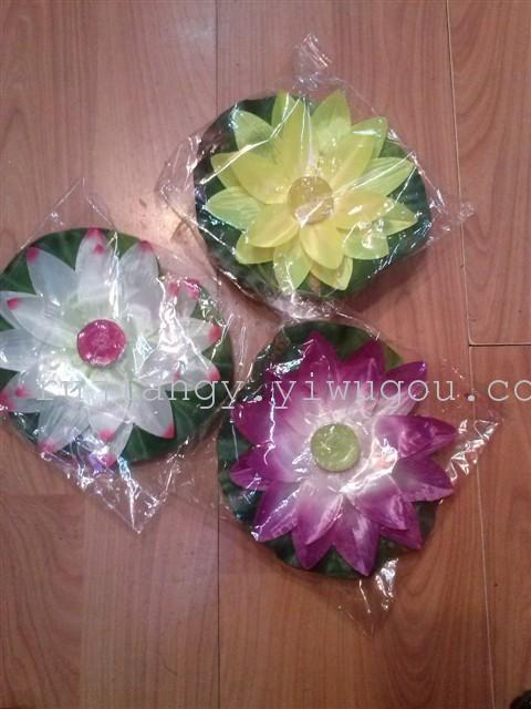 荷花灯  喜庆用品塑料纸灯笼宫灯及婚庆用品孔明灯荷花灯布灯笼