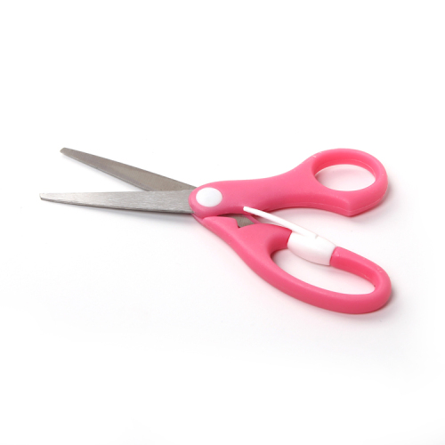 baoji high-quality safety automatic rebound cartoon children‘s scissors manual scissor scissors for students