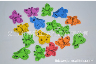 New Spring factory wholesale Eva children's DIY Butterfly wall stickers nursery environment manually decorate the walls