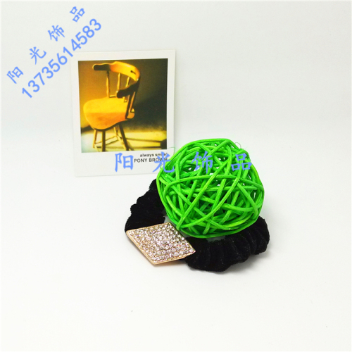 aishang sunshine diamond boutique head tie diamond hair band rubber band headdress