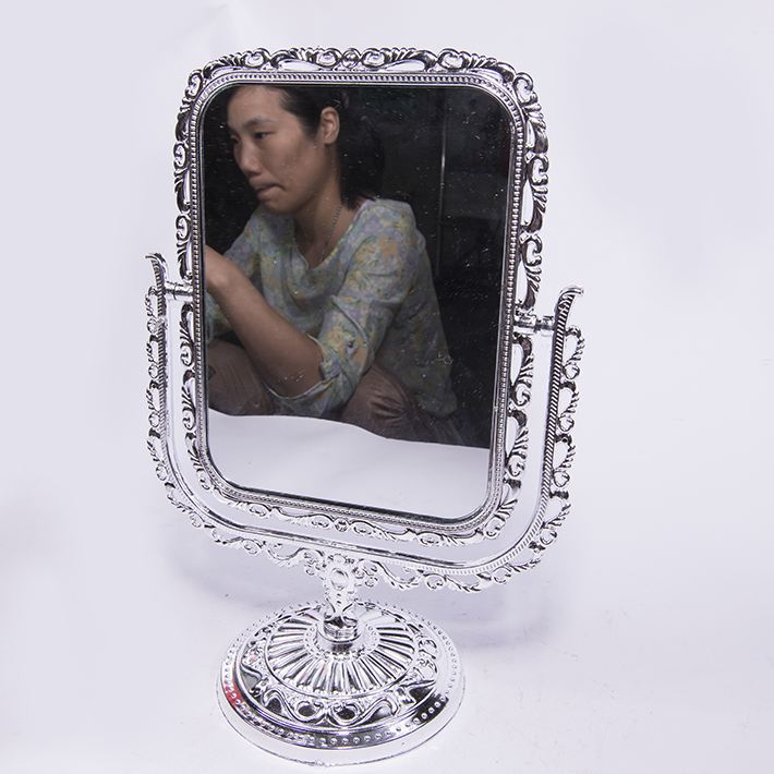 正龙塑料立式镜子