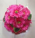 High-end simulation of artificial flowers rattan 13 rose artificial flower decoration glitter Peony Chrysanthemum flower