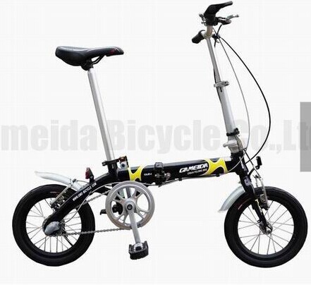 LYX-005 Aluminum Alloy Folding Bicycle 14-Inch Tire Easy to Carry