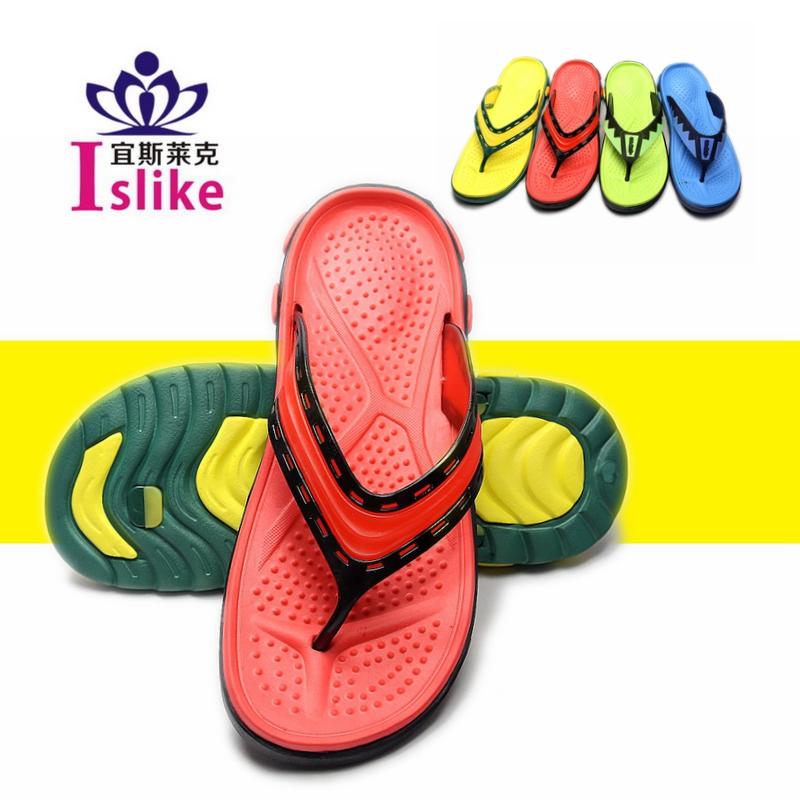 【订单】人字夹脚男拖鞋 双色底EVA时尚男士拖鞋外贸批发