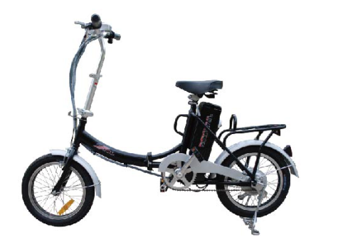 YZ-003 16-Inch Folding Electric Bicycle 14 Years Old ~ External Motor for the Elderly 
