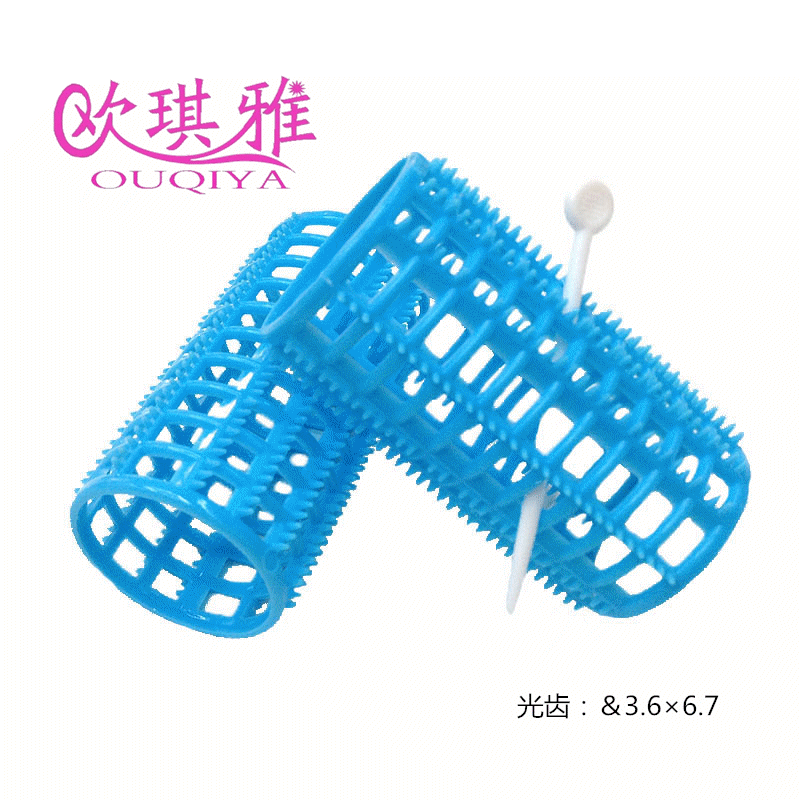 new light tooth hair roll plastic hair roll curly hair tool hairdressing styling essential & 3.6