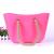 Korean Fashion Waterproof Silicone Beach Bag Candy Color Gel Bag Spot Custom Wholesale Factory Direct Sales