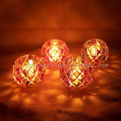 Stained glass candle holder idea romantic wedding photography props restaurant bar home soft decoration candle holders 
