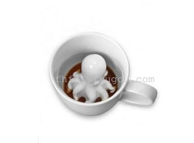 Octopus, octopi Cup Cup ceramic Cup creative sea creatures lurking Cup Octopus