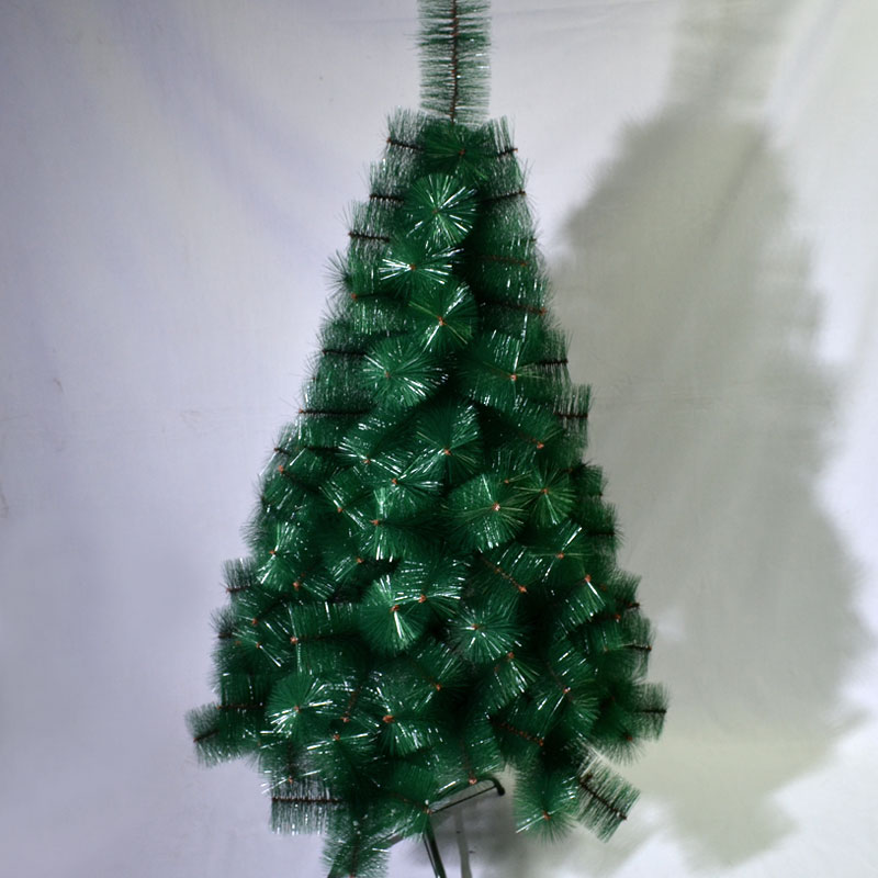 绿色PET松针树圣诞树 圣诞节装饰