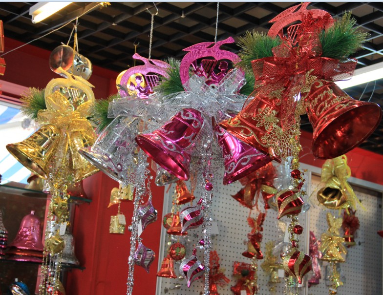 圣诞挂钟 圣诞装饰品 圣诞礼品 酒店宾馆中庭挂件