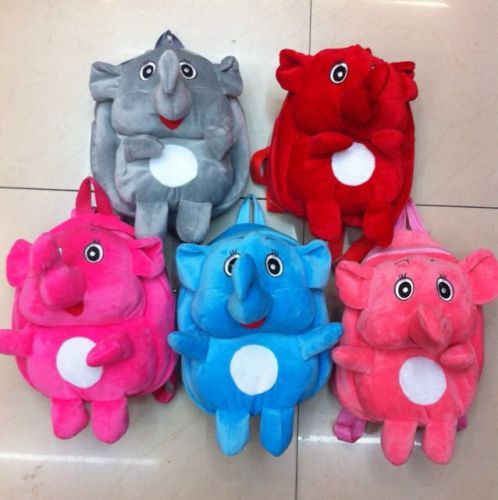 plush schoolbag children‘s schoolbag doll schoolbag elephant schoolbag cartoon toy bag children‘s backpack kindergarten bag