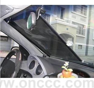 自动伸缩遮阳挡/黑色网点 太阳挡 /遮阳帘/侧挡/后挡