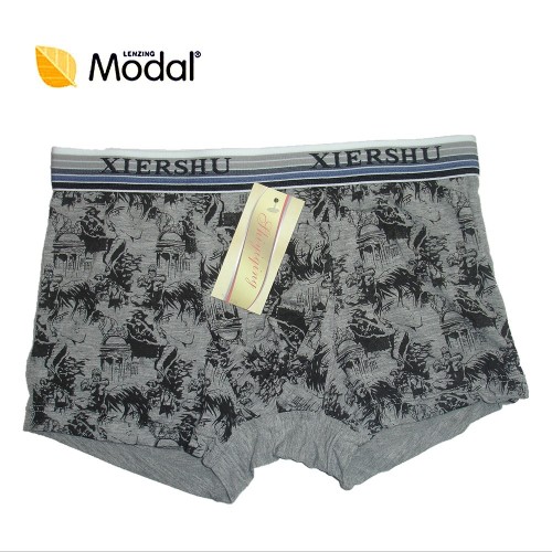 Men‘s Modal Underwear Boxers Cotton Underwear Spot Wholesale and Retail