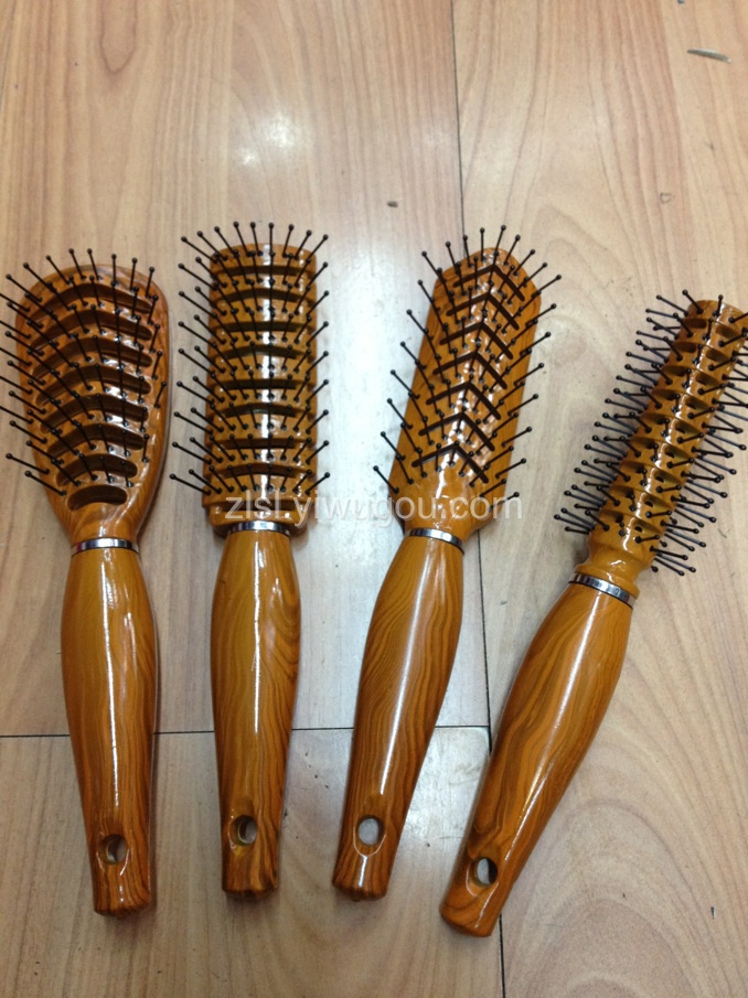 精品工艺仿木纹梳子