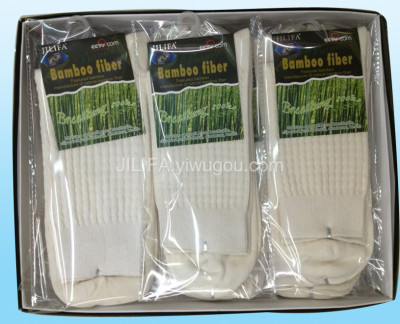 Bamboo fiber cotton socks and socks