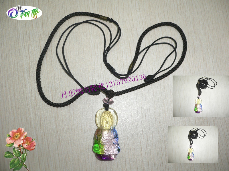 琉璃挂件 琉璃车挂 琉璃挂饰 琉璃批发 （佛像）