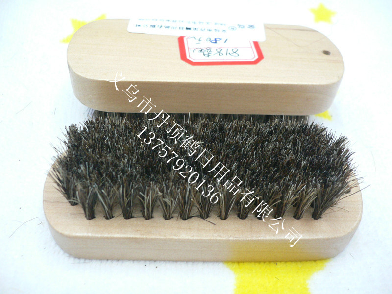 马毛鞋刷 100%马毛刷 horsehair  brush